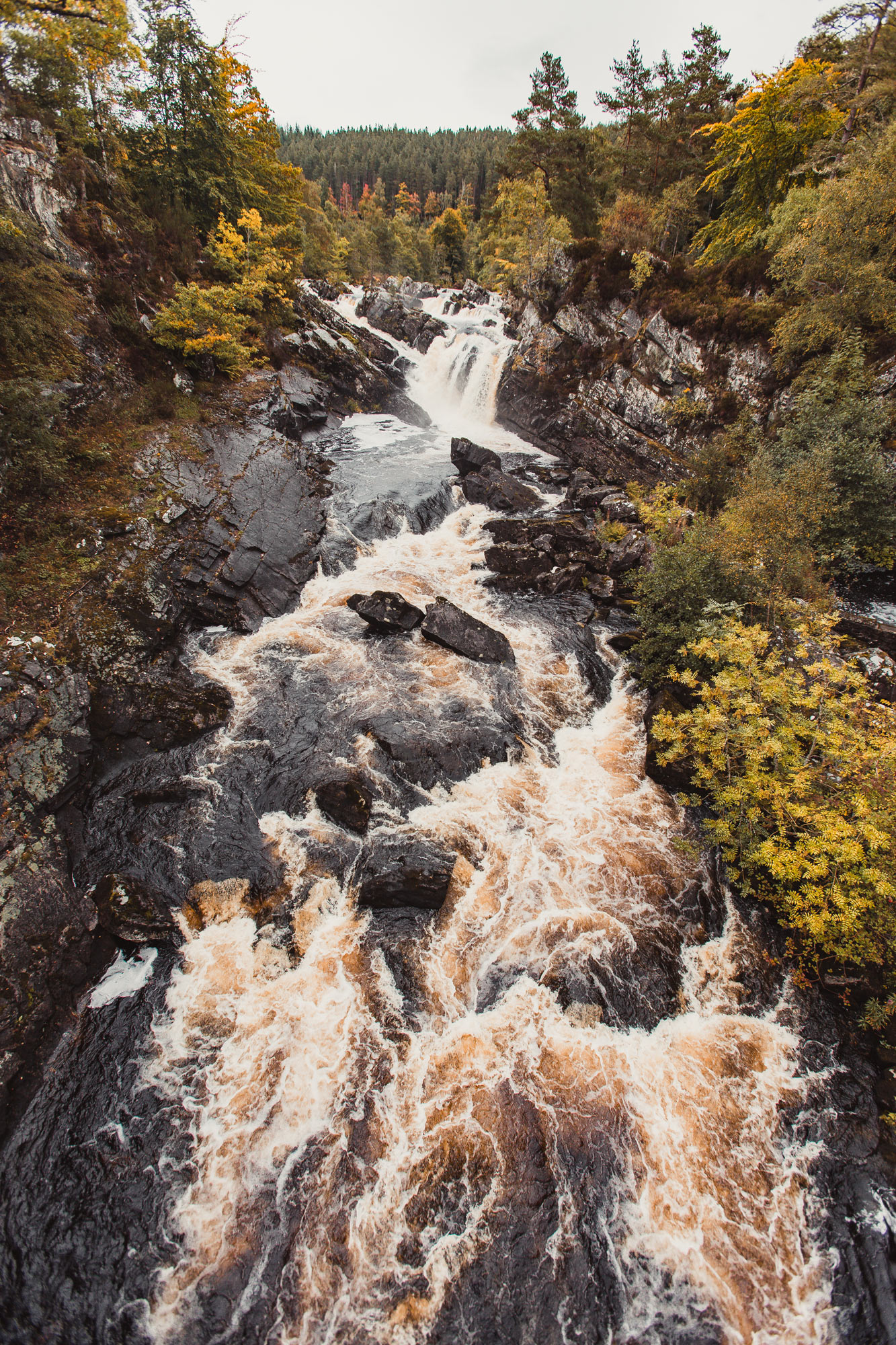 scotland-waterfalls-rogie-falls